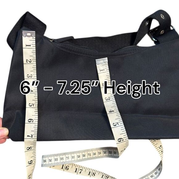 Alan Stuart Kansas State Wildcats Black Shoulder Bag with Embroidered Logo - Picture 7 of 8